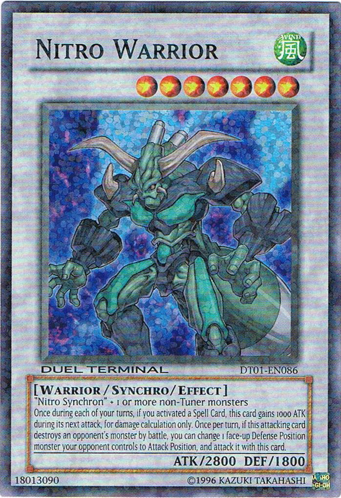 Nitro Warrior [DT01-EN086] Super Rare | Cracking-Singles