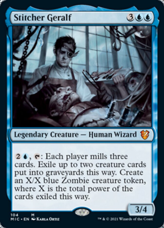 Stitcher Geralf [Innistrad: Midnight Hunt Commander] | Cracking-Singles