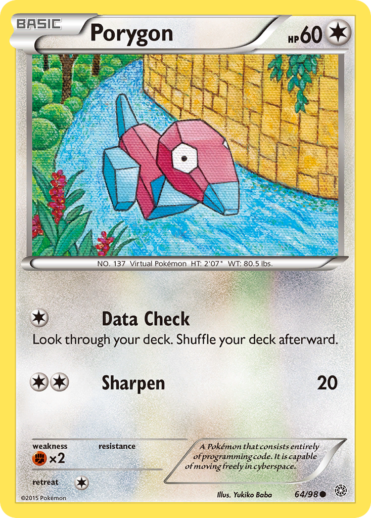 Porygon (64/98) [XY: Ancient Origins] | Cracking-Singles