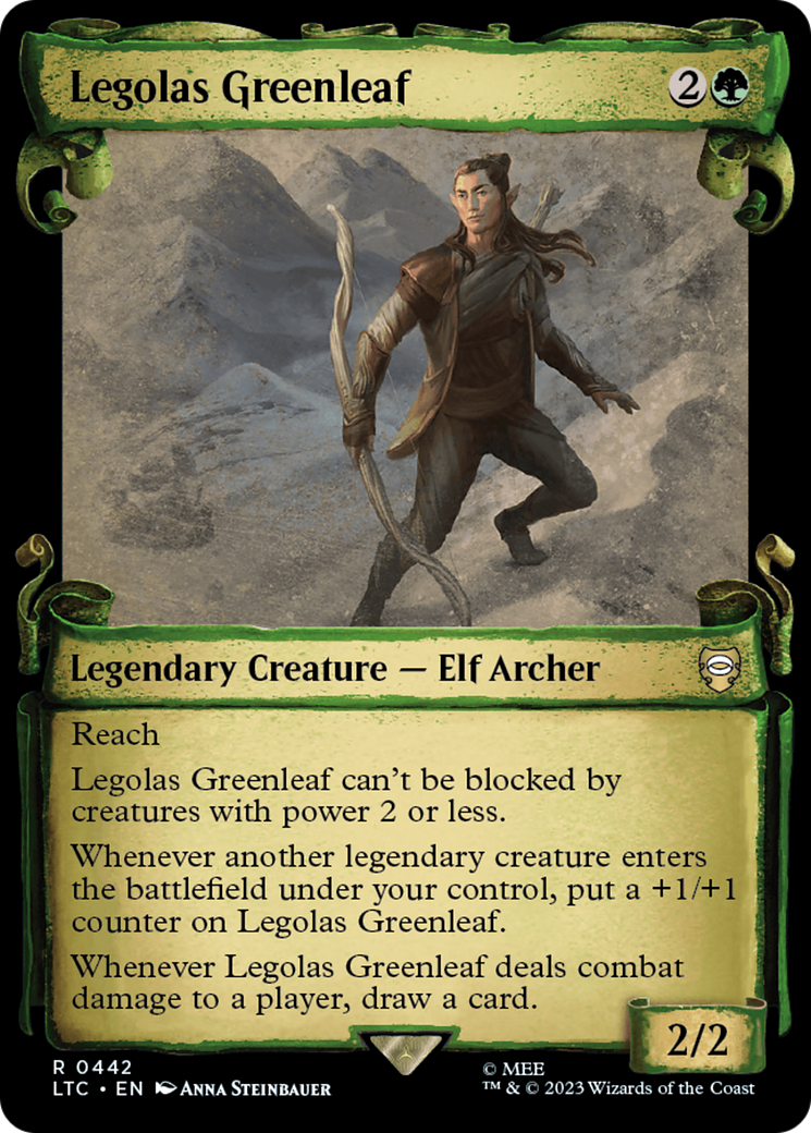 Legolas Greenleaf [The Lord of the Rings: Tales of Middle-Earth Commander Showcase Scrolls] | Cracking-Singles