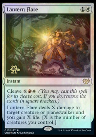 Lantern Flare [Innistrad: Crimson Vow Prerelease Promos] | Cracking-Singles