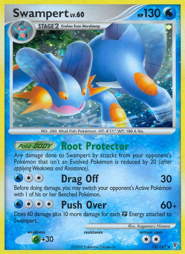 Swampert (12/147) (Theme Deck Exclusive) [Platinum: Supreme Victors] | Cracking-Singles