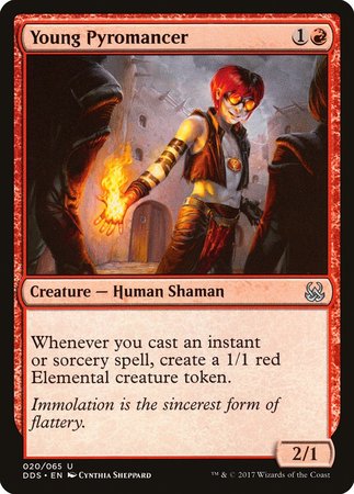 Young Pyromancer [Duel Decks: Mind vs. Might] | Cracking-Singles