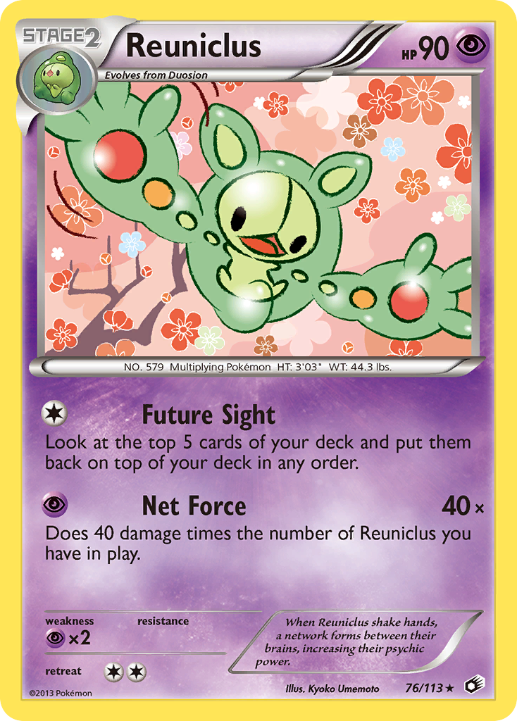 Reuniclus (76/113) [Black & White: Legendary Treasures] | Cracking-Singles