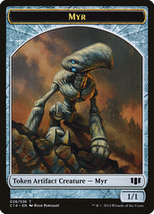 Myr // Pentavite Double-sided Token [Commander 2014 Tokens] | Cracking-Singles