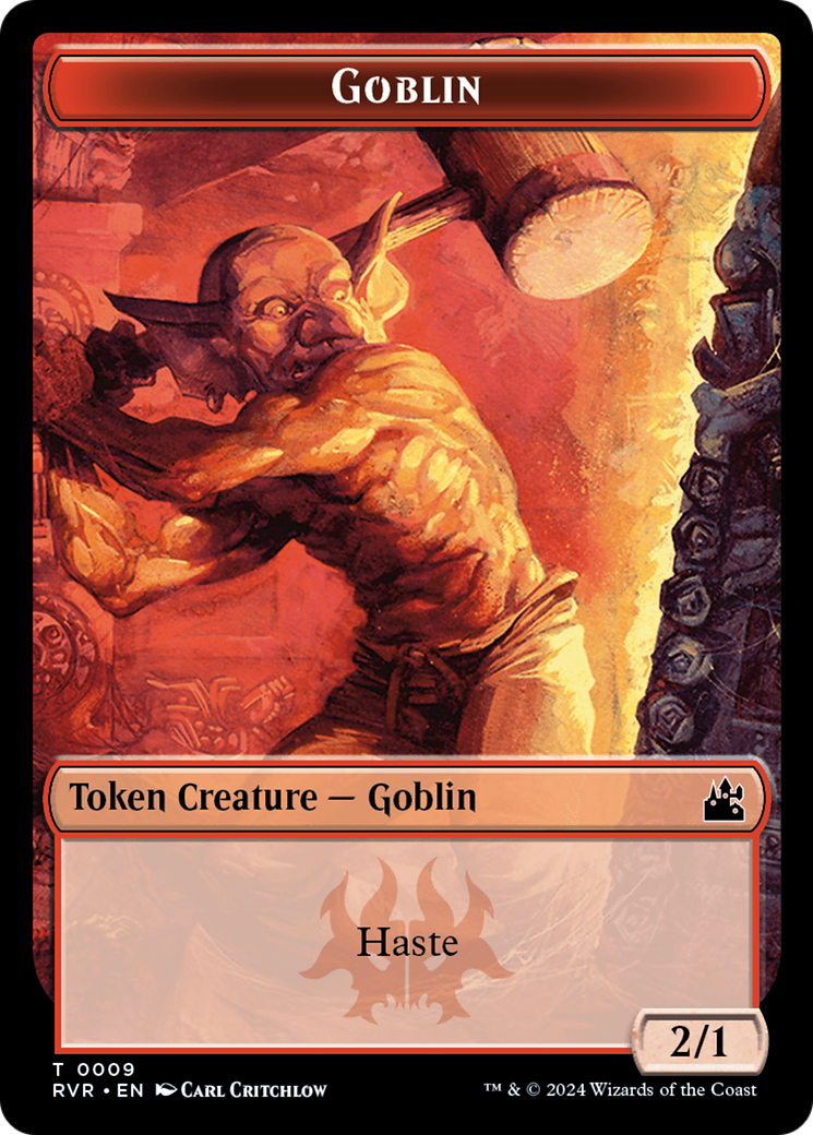 Goblin Token (0009) [Ravnica Remastered Tokens] | Cracking-Singles