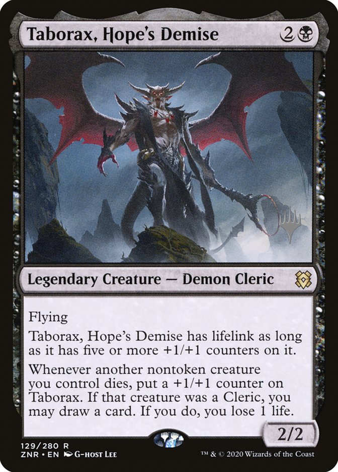 Taborax, Hope's Demise (Promo Pack) [Zendikar Rising Promos] | Cracking-Singles