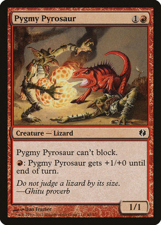 Pygmy Pyrosaur [Duel Decks: Venser vs. Koth] | Cracking-Singles