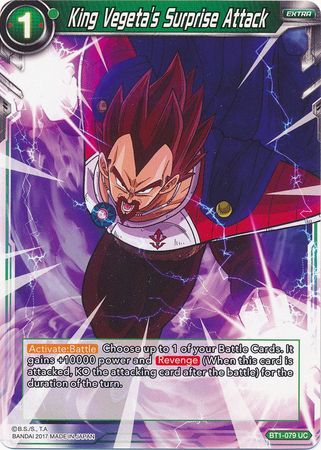 King Vegeta's Surprise Attack [BT1-079] | Cracking-Singles