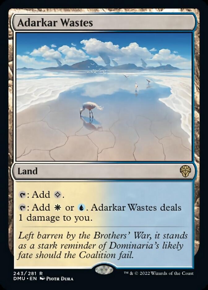 Adarkar Wastes [Dominaria United] | Cracking-Singles