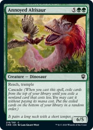 Annoyed Altisaur [Commander Legends] | Cracking-Singles