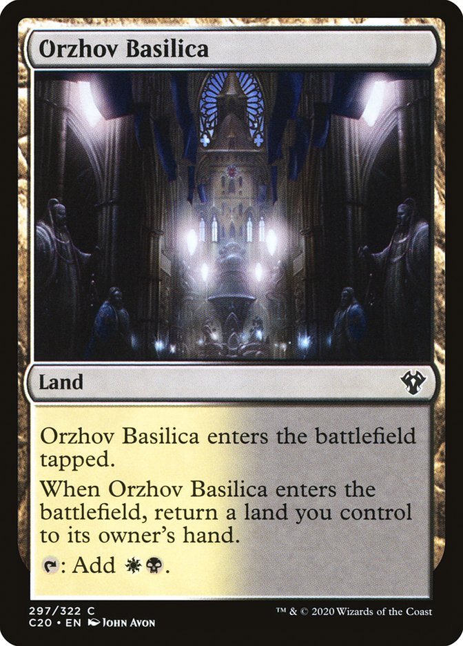 Orzhov Basilica [Commander 2020] | Cracking-Singles