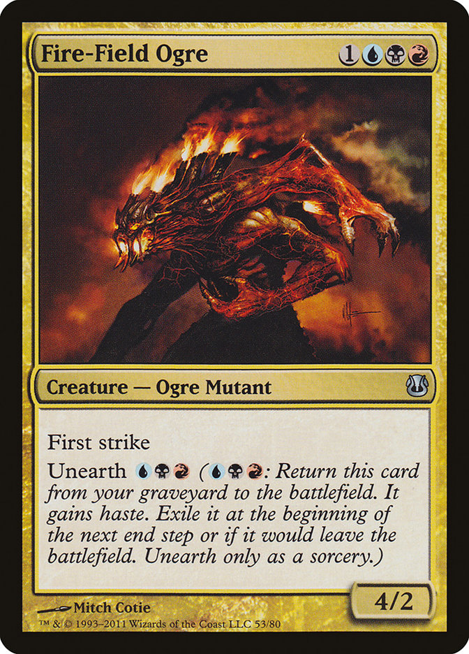 Fire-Field Ogre [Duel Decks: Ajani vs. Nicol Bolas] | Cracking-Singles