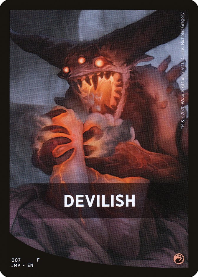 Devilish Theme Card [Jumpstart Front Cards] | Cracking-Singles