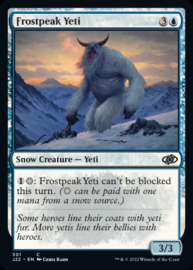 Frostpeak Yeti [Jumpstart 2022] | Cracking-Singles