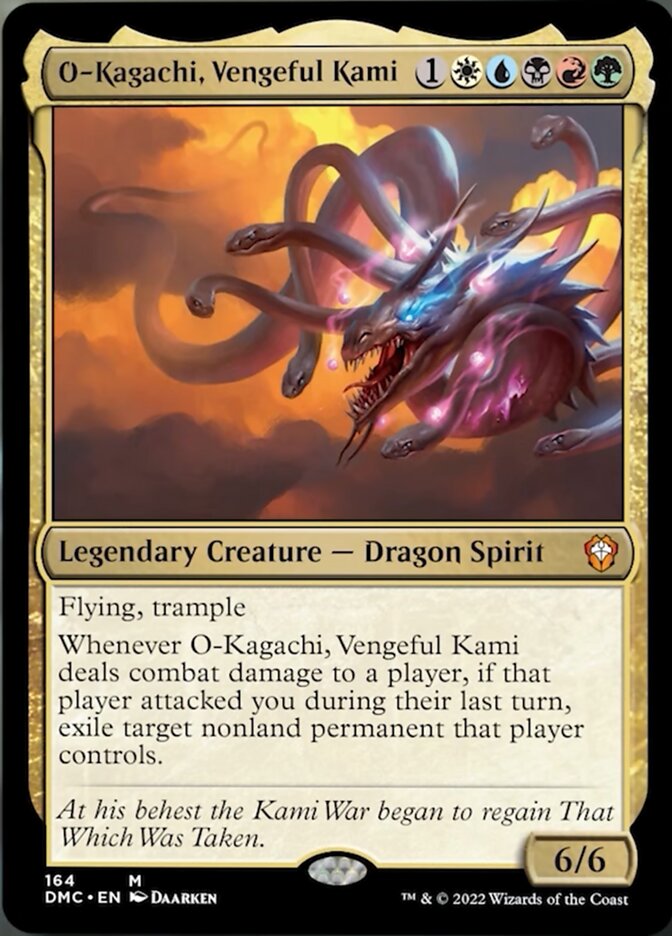 O-Kagachi, Vengeful Kami [Dominaria United Commander] | Cracking-Singles