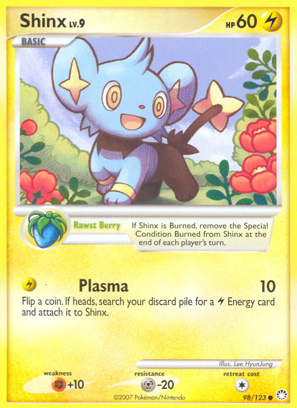 Shinx (98/123) [Diamond & Pearl: Mysterious Treasures] | Cracking-Singles