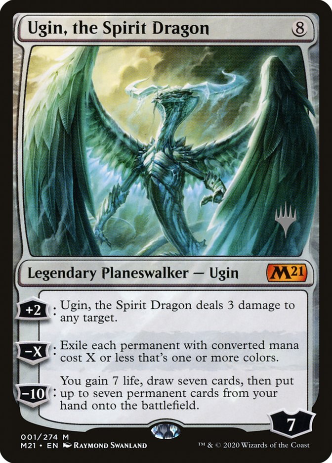 Ugin, the Spirit Dragon (Promo Pack) [Core Set 2021 Promos] | Cracking-Singles