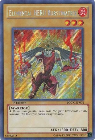 Elemental HERO Burstinatrix [LCGX-EN004] Secret Rare | Cracking-Singles