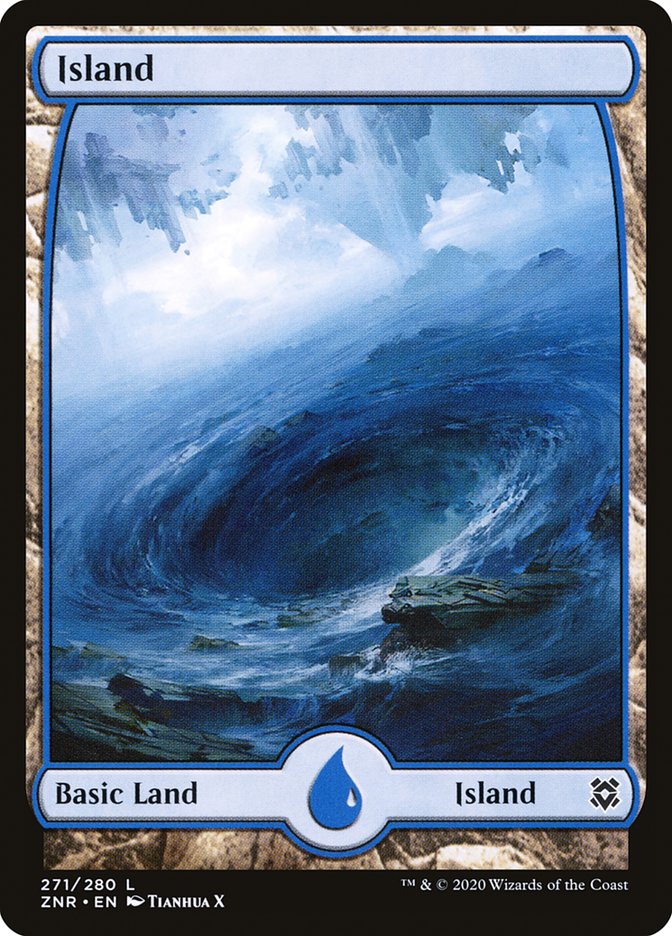 Island (271) [Zendikar Rising] | Cracking-Singles