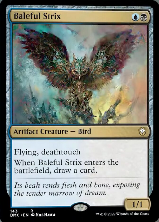 Baleful Strix [Dominaria United Commander] | Cracking-Singles