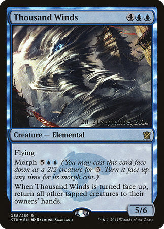 Thousand Winds [Khans of Tarkir Promos] | Cracking-Singles