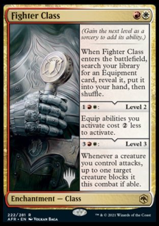 Fighter Class (Promo Pack) [Dungeons & Dragons: Adventures in the Forgotten Realms Promos] | Cracking-Singles