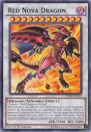 Red Nova Dragon [HSRD-EN024] Rare | Cracking-Singles