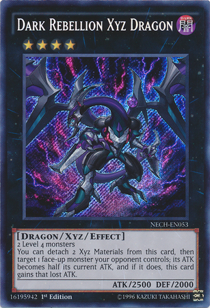 Dark Rebellion Xyz Dragon [NECH-EN053] Secret Rare | Cracking-Singles