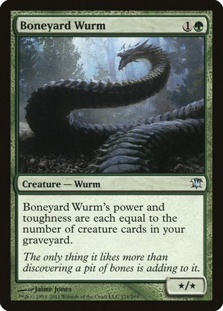 Boneyard Wurm [Innistrad] | Cracking-Singles