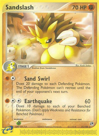 Sandslash (21/100) [EX: Sandstorm] | Cracking-Singles