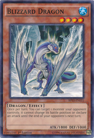 Blizzard Dragon [BP03-EN031] Shatterfoil Rare | Cracking-Singles