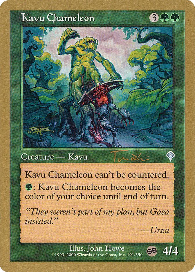 Kavu Chameleon (Jan Tomcani) (SB) [World Championship Decks 2001] | Cracking-Singles