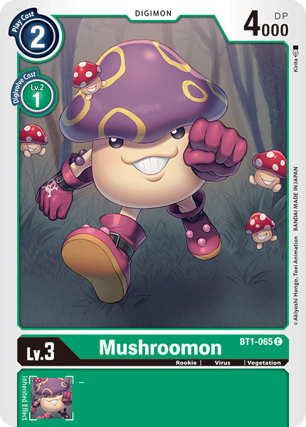 Mushroomon [BT1-065] [Release Special Booster Ver.1.0] | Cracking-Singles