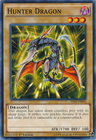 Hunter Dragon [YS14-EN003] Common | Cracking-Singles