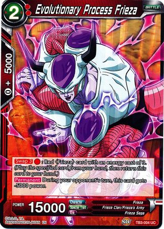 Evolutionary Process Frieza [TB3-004] | Cracking-Singles