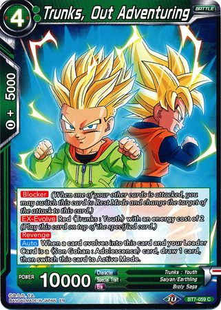 Trunks, Out Adventuring [BT7-059] | Cracking-Singles