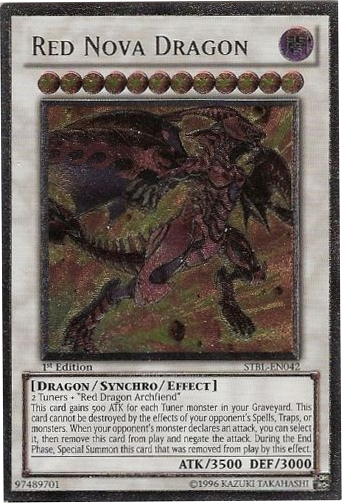 Red Nova Dragon [STBL-EN042] Ultimate Rare | Cracking-Singles