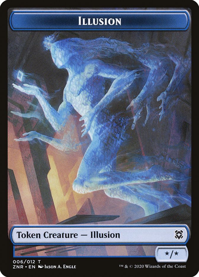 Illusion Token [Zendikar Rising] | Cracking-Singles