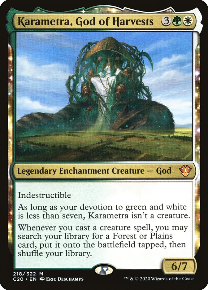 Karametra, God of Harvests [Commander 2020] | Cracking-Singles