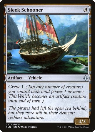 Sleek Schooner [Ixalan] | Cracking-Singles