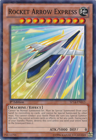 Rocket Arrow Express [SP14-EN015] Starfoil Rare | Cracking-Singles