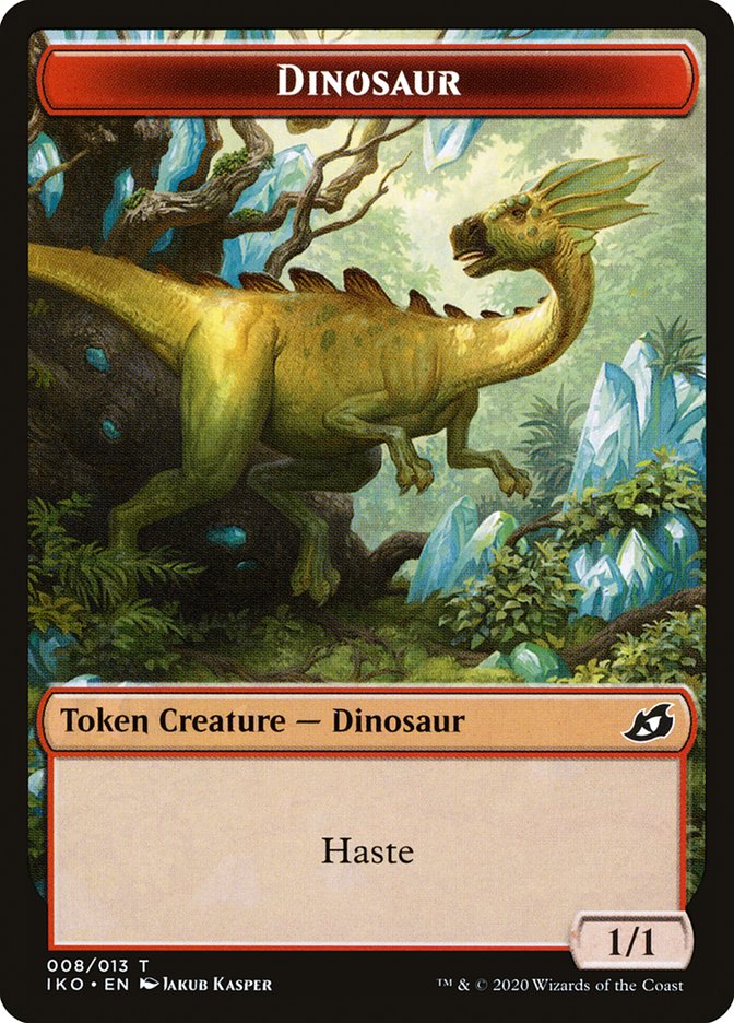 Dinosaur Token [Ikoria: Lair of Behemoths] | Cracking-Singles