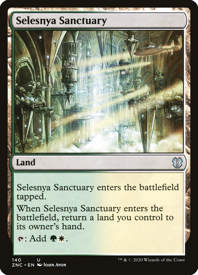 Selesnya Sanctuary [Zendikar Rising Commander] | Cracking-Singles