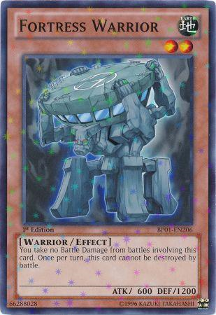 Fortress Warrior [BP01-EN206] Starfoil Rare | Cracking-Singles