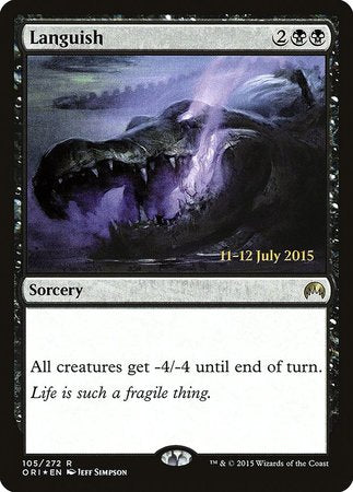 Languish [Magic Origins Promos] | Cracking-Singles