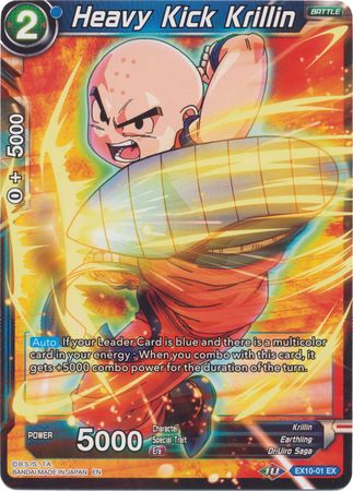 Heavy Kick Krillin [EX10-01] | Cracking-Singles