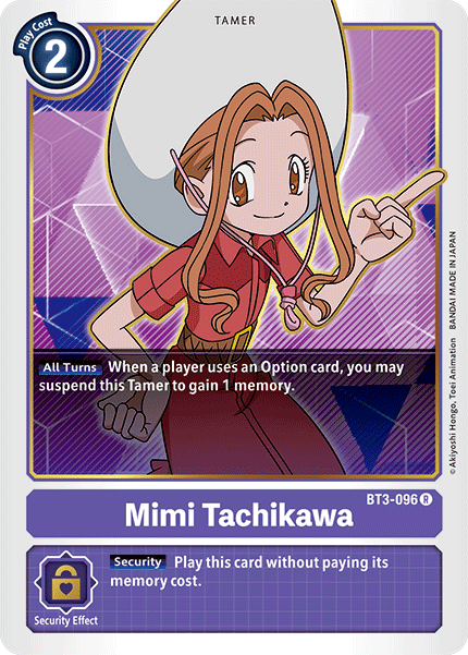 Mimi Tachikawa [BT3-096] [Release Special Booster Ver.1.5] | Cracking-Singles