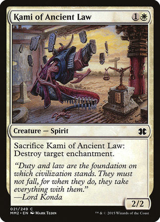 Kami of Ancient Law [Modern Masters 2015] | Cracking-Singles