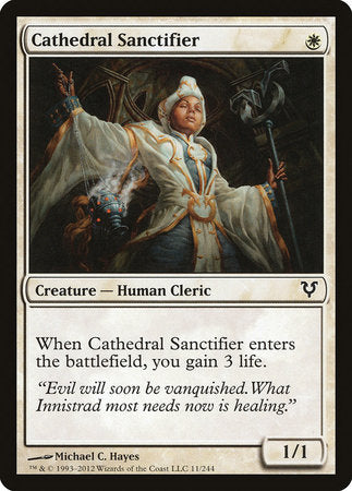 Cathedral Sanctifier [Avacyn Restored] | Cracking-Singles